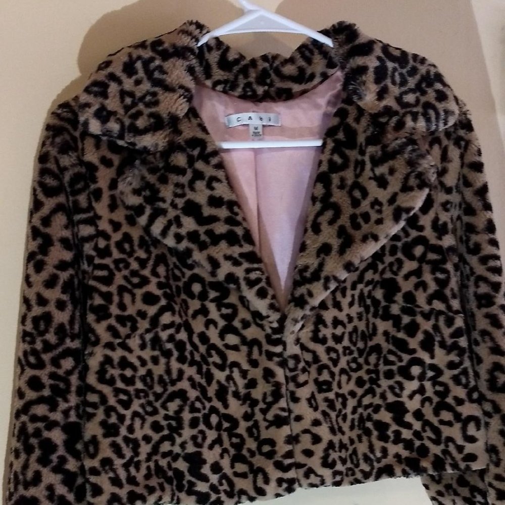 CABi short , furry jacket